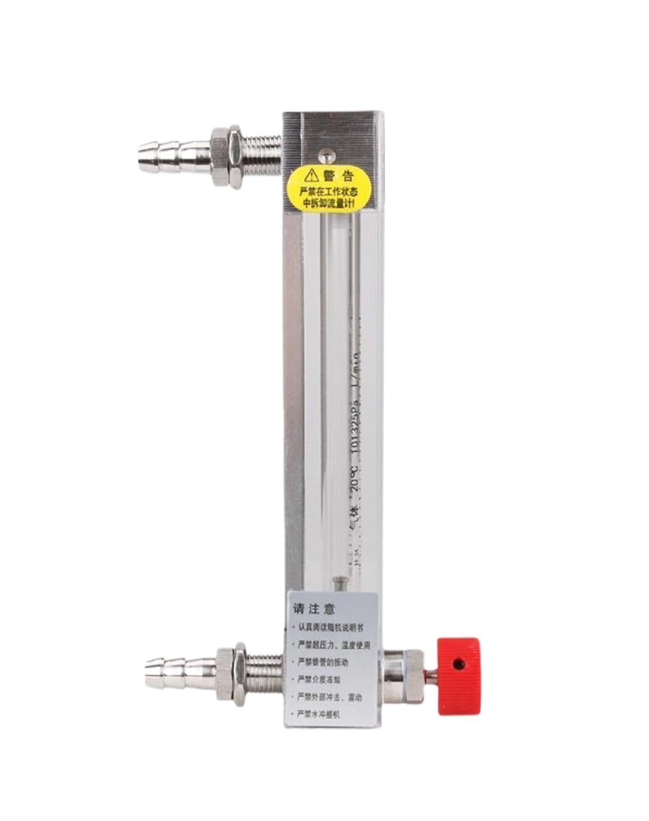 LZB-3WB - Medidor de flujo de flotación de vidrio, rotámetro de tubo de vidrio, micro medidor de flujo de gas para aire, nitrógeno y oxígeno, ajustable (contáctenos)