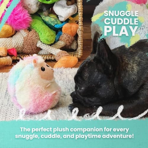 SNUG AROOZ Hide & Squeak Stocking con bola de goma miniatura 6