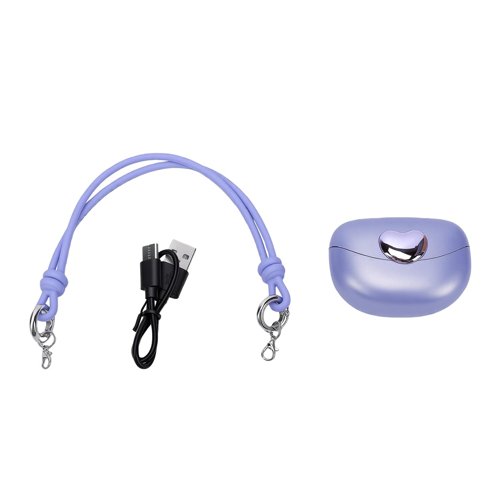 Luocute Écouteurs à Clipser pour Femmes, Traduction en 164 Langues (Purple)