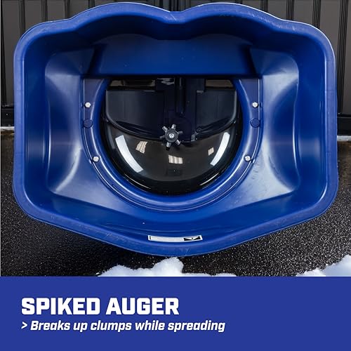 Image of CHAPIN 88400B SaltPro 100 lb Contractor Salt Spreader, 12 inch Tires, Ice Melt