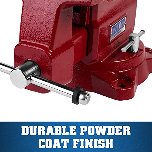 Image of Wilton Utility HD Bench Vise, 6-1 /2 inch Jaw Width, 6-1 /4 inch Jaw Opening, 4-1 /4 inch Throat (Model 656UHD)