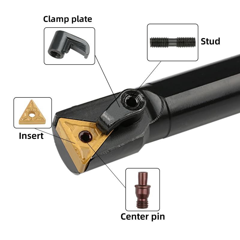 1pc External Turning Tools Holder MTFNL16 MTFNR16 TNMG160404 TNMG MTFN Inserts Lather CNC Machine Bar Cutting Tools Sets(NO Holder)
