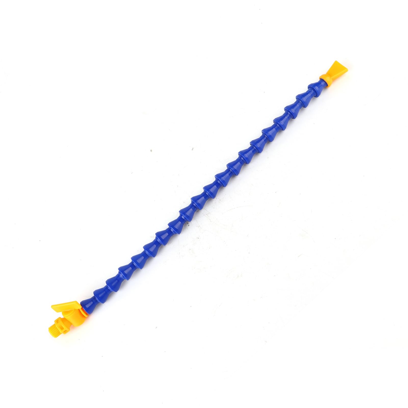 Cosiki Tuyau Flexible de Liquide de Refroidissement CNC pour Fraiseuse de Tour, 12 Tubes de Refroidissement à Nez Plat Rond pour Machines Hydrauliques, 6 Buses Rondes + 6 Buses Plates pour Eau et