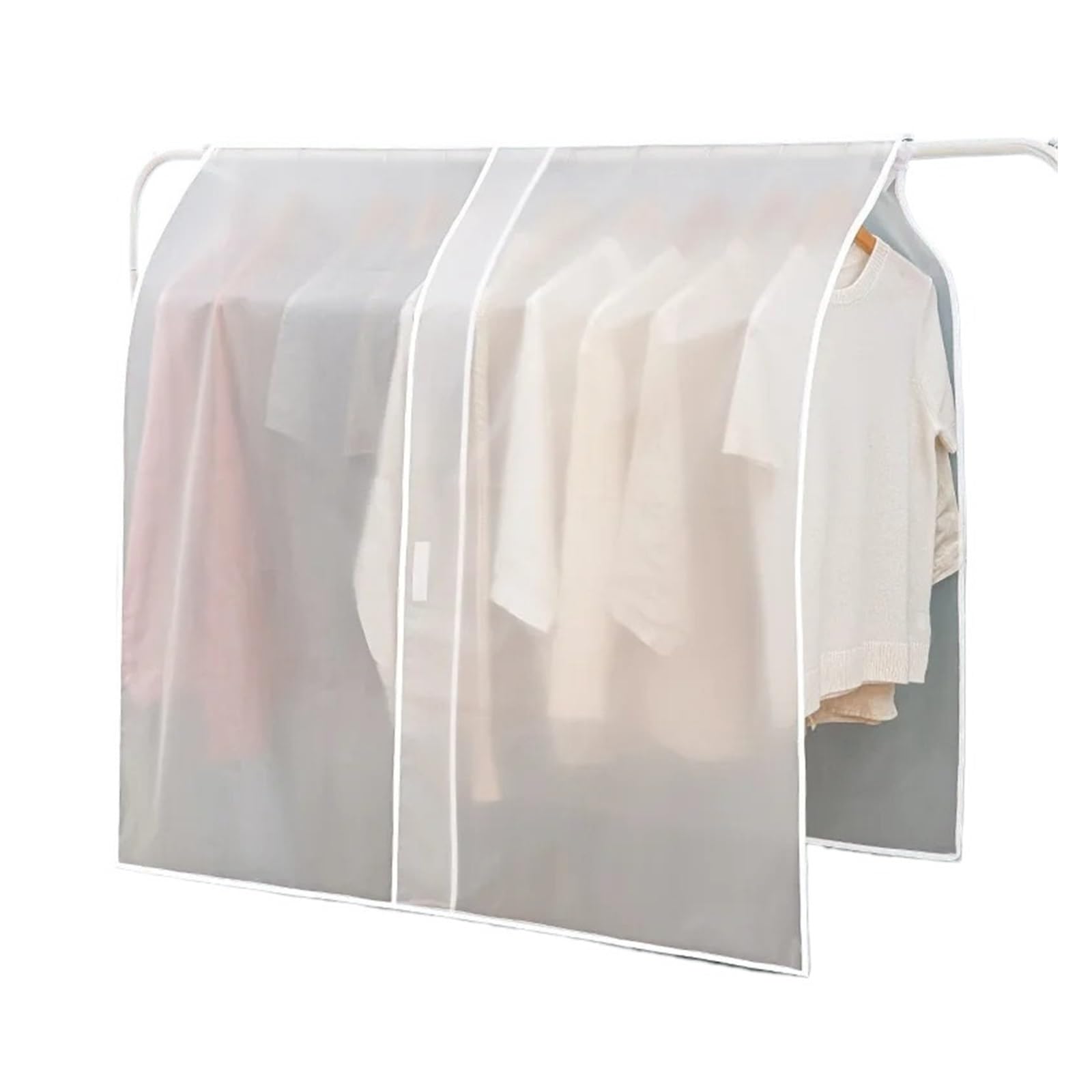 fundas para ropa Clothing Covers, Transparent Garments, Wardrobe Storage Solutions, Suits, Hanging Bags, Breathable Thick Garment(3 Pcs)