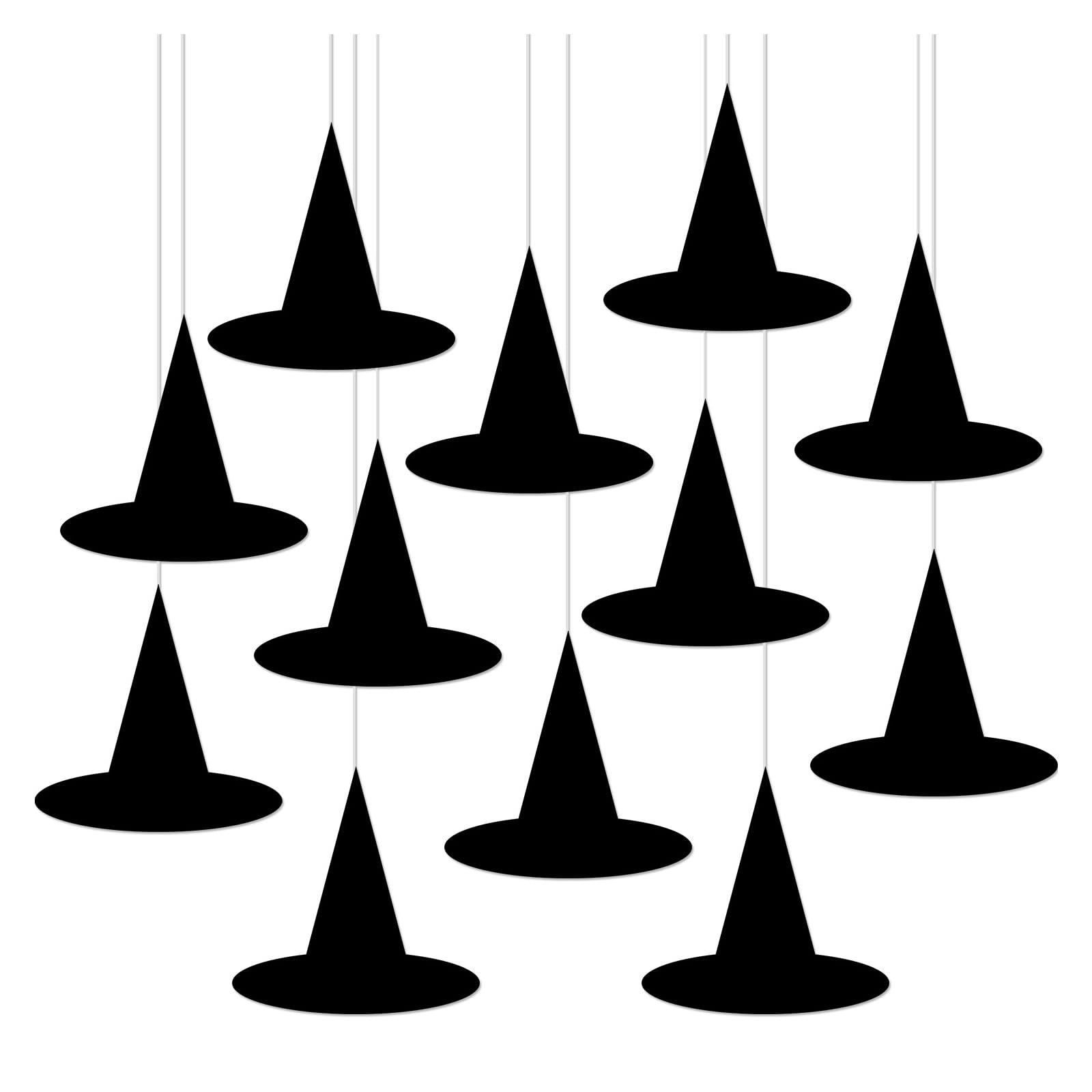 Of 12 Scary Halloweens Hanging Decorations Premium Paper for Home Pubs Holiday Parties Eerie Halloweens Party Decorations