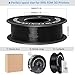 Geeetech PLA Filament 1.75mm, Neatly Wound Black 3D Printer Filament, Tangle-Free 1kg Spool (2.2lbs), Dimensional Accuracy +/- 0.02mm, Fits Most FDM 3D Printers