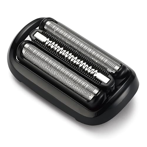 53B Grille Rasoir Compatible avec Braun Série 5 et 6, Tete Rasoir Serie 5, Conception Précise pour un Rasage Proche et Confortable, Tête de Rasoir de Rechange pour Modèles 5018s/5020s/6020s/6040cs