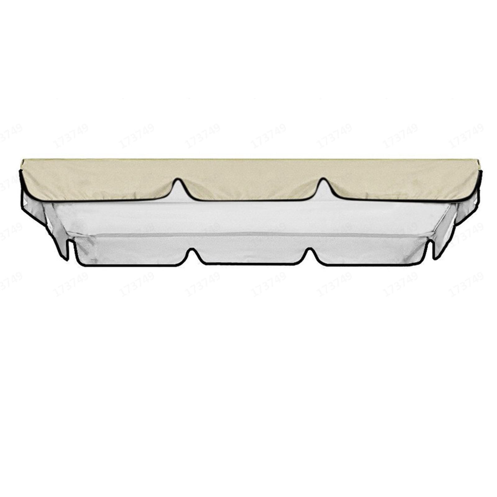 Baldacchino Ricambio Per Sedia A Dondolo Healife - Impermeabile, UV Resistente, Con Borsa