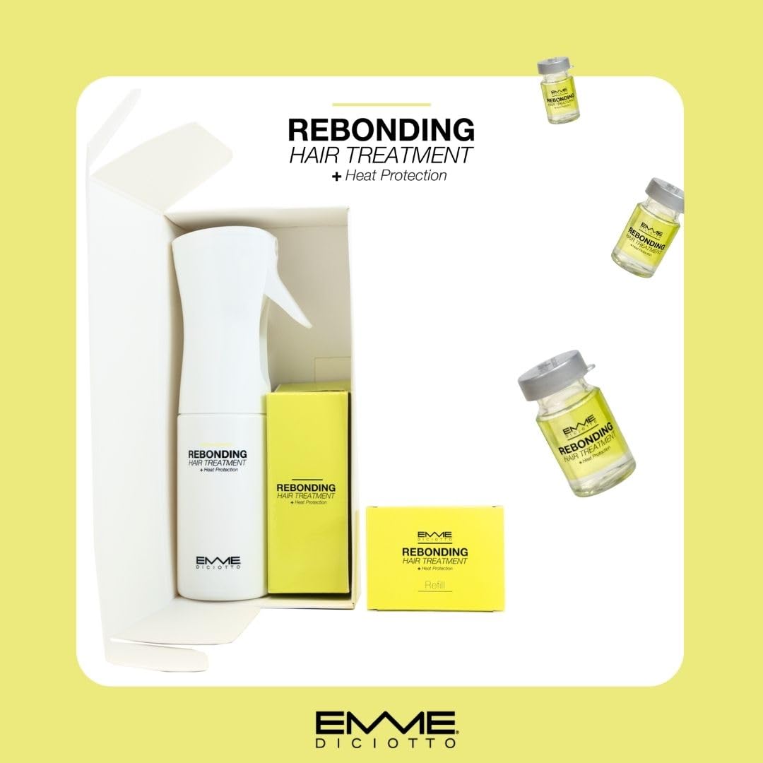 Emmediciotto Rebonding Hair Treatment + HEAT PROTECTION (KIT)