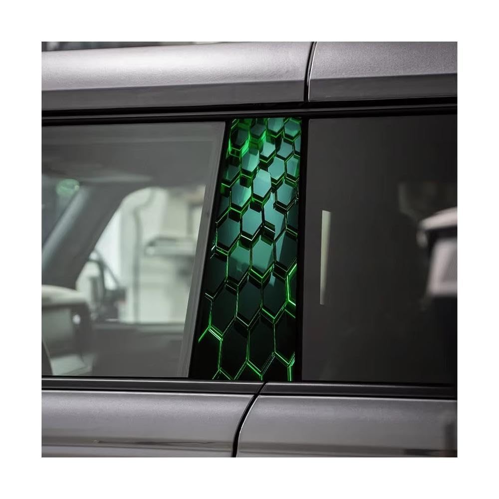 Automotive B-Pillar Film Honeycomb Glossy Material Protective Film