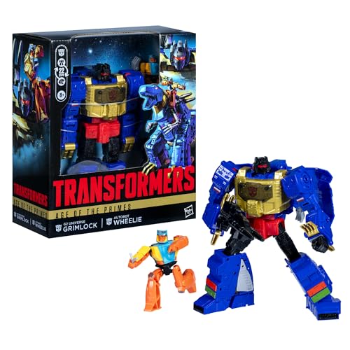 Transformers Age of the Primes Leader Class G2 Universe Grimlock, 7.5-inch Converting Action Figure, for Boys and Girls Ages 8+ - image 3