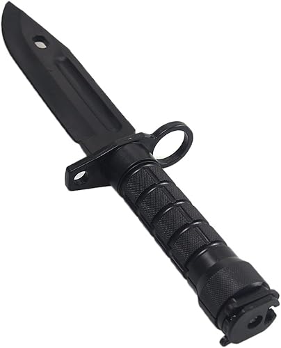 Miniatura 10 de Cuchillo bayoneta Toonol de plástico para entrenamiento táctico con vaina