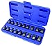 Astro Pneumatic Tool 94418H 18pc 3/8" Drive Nano Impact Hex Driver Sockets - SAE & Metric