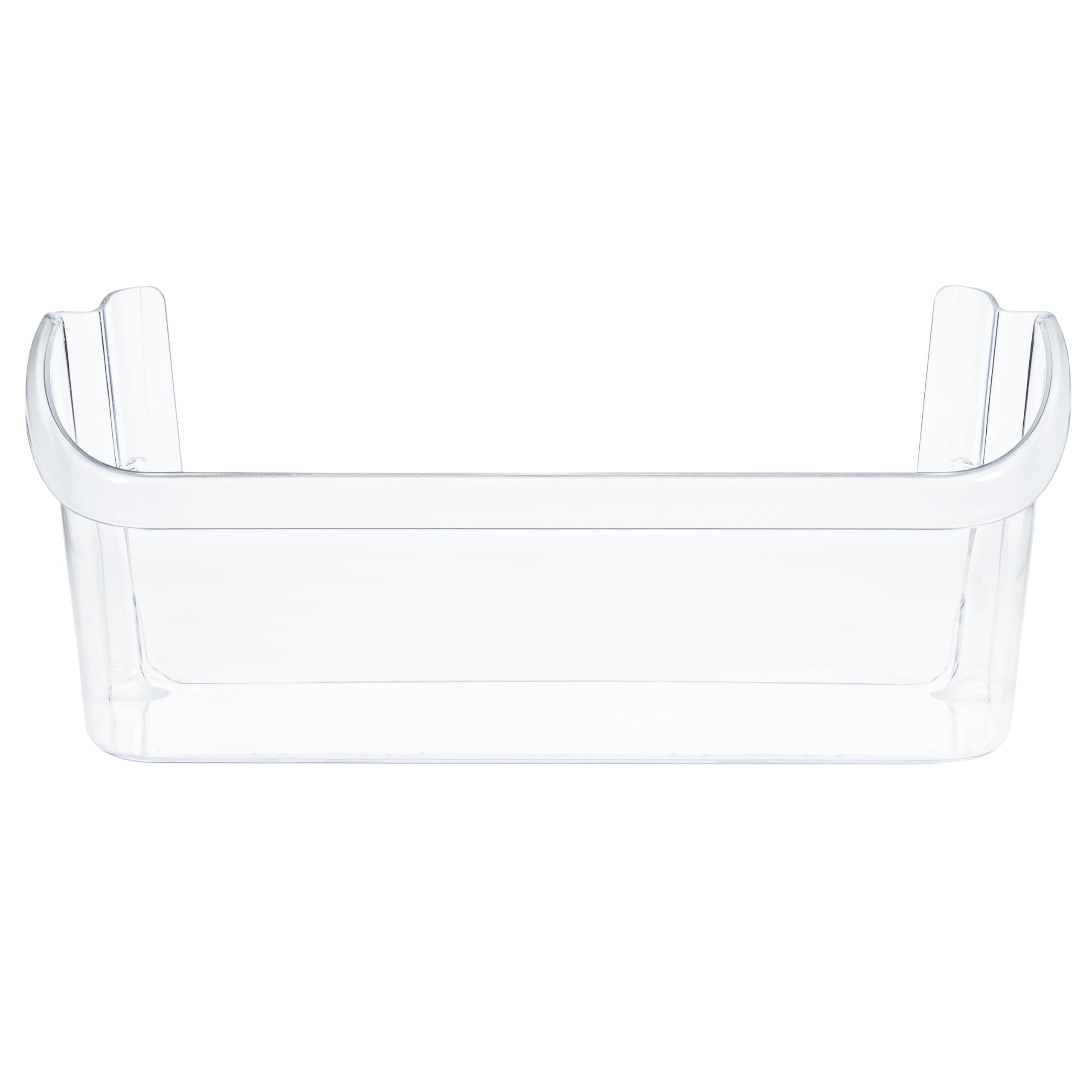 Smart Choice 240363702 Refrigerator Door Shelf Bin, Bottom, Clear
