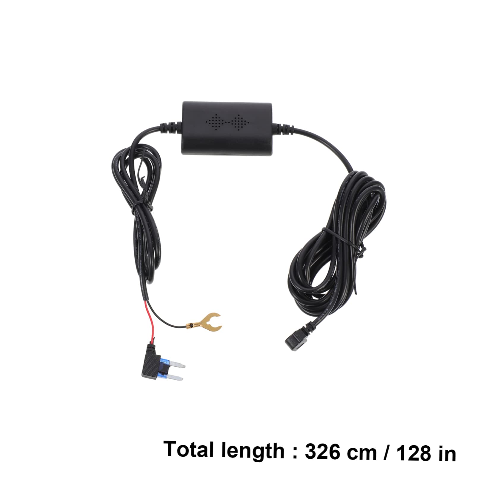 CONGARTENO 1Pc Car Dash Cable Right Angle Adapter for Automobile Data Recorder Lightweight Safe and Convenient for Vehicle Navigation Use