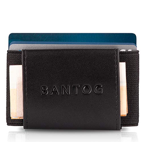 Preisvergleich Produktbild Bantog - Innovative Kartenhalter mit Münzfach / GRATIS RFID Blocker Card / Das Elegante, praktische und ausgefallene smart-Wallet / für Männer und Frauen mit Stil / Kreditkarten, Bankkarten etc.