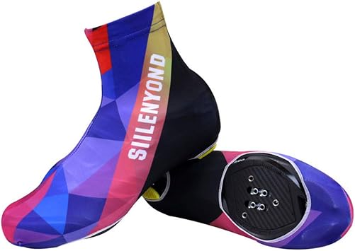 Road Cycling Over Shoes, Unisex's Bike Summer Neoprene Overshoes Waterproof Windproof, for Time Trial And Road Racing M - XL,B,L [Energy Class A]