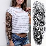 EROSPA® Tattoo-Bogen temporär - Oberarm / Unterarm - Frauen / Männer Wasserfest