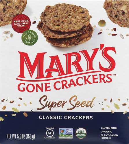 Image of Mary's Gone Crackers Super Seed Classic Crackers, 5.5 oz (Pack of 2)