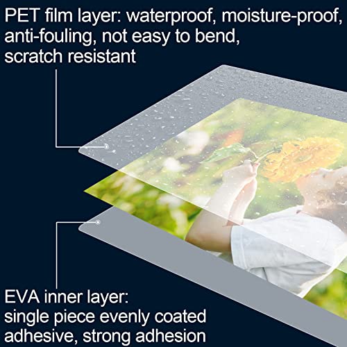 Herkka 100 Pack Laminating Sheets, Hold 11 X 17 Inch Sheet, 5 Mil Clear Thermal Laminating Pouches 11.5 X 17.5 Inch Lamination Sheet Paper For Laminator, Round Corner #TOP4