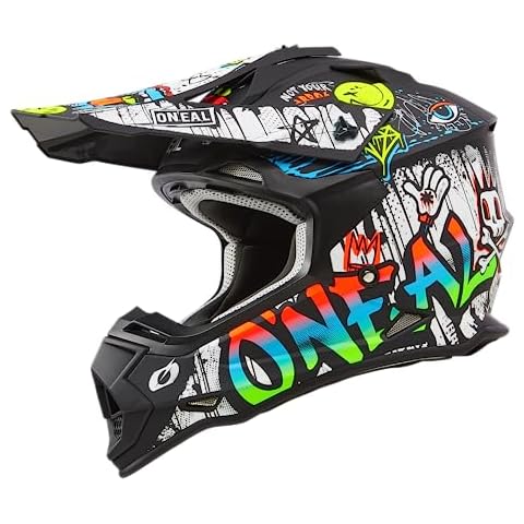 O'Neal 2SRS Helmet Adult Rancid Black/White X-Large Cover