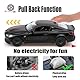 TOKAXI 1/36 Maßstab BMW M4 Diecast Modellautos, Rückziehfahrzeuge BMW Spielzeugautos, Autos Geschenke für Jungen und Mädchen (Schwarz)