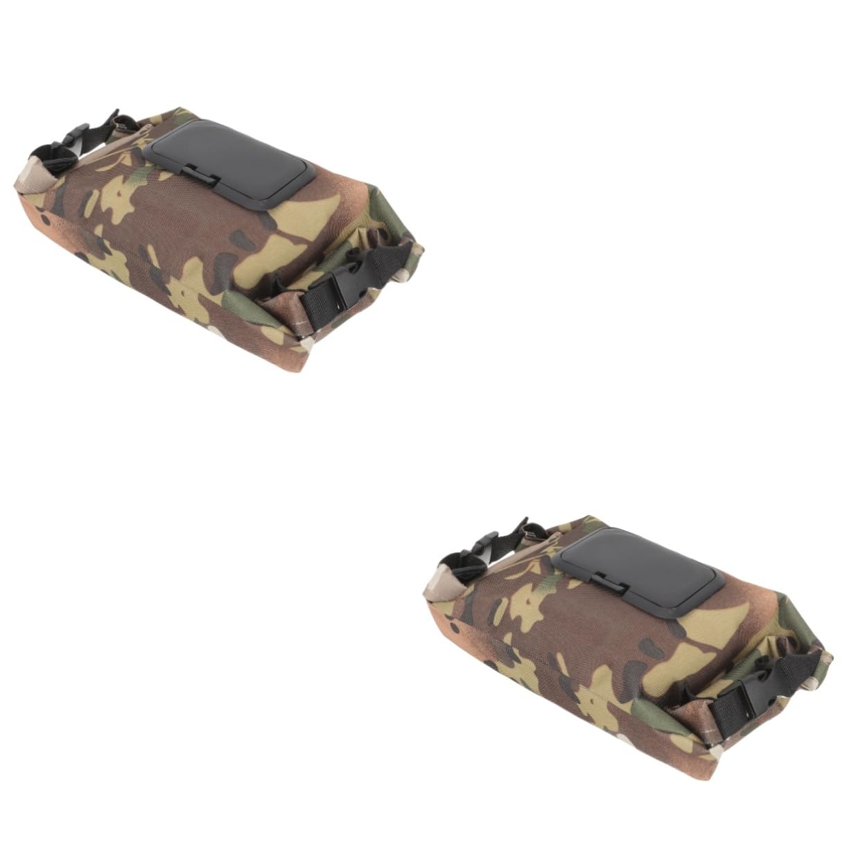 Ciieeo Caja De 2 Piezas Servilletero de Lona para Picnic Neceser Makeup Bag Porta toallitas Recargable contenedor de servilletas Soporte para pañuelos de Coche Papel de baño cálido envase