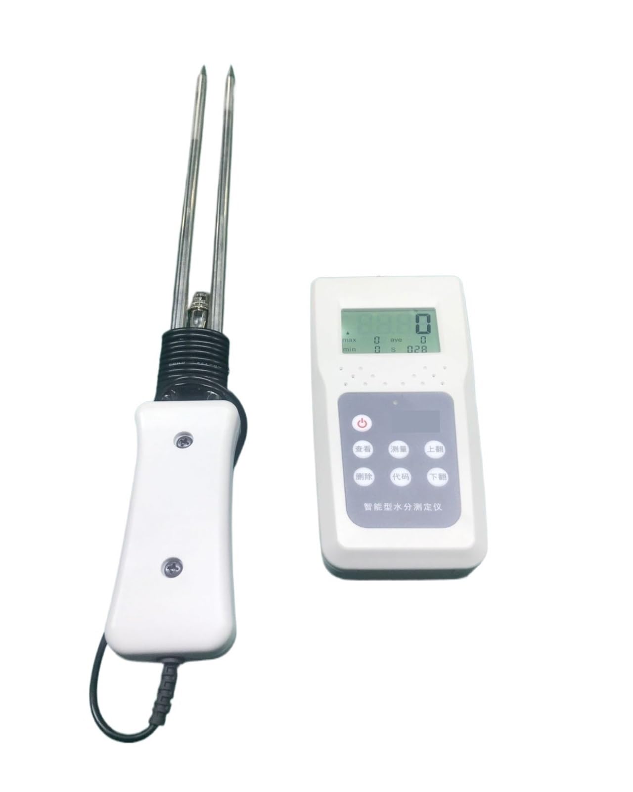 JVDDI Moisture Meter, Can Store Sawdust Moisture Meter,Wood Chip, Shavings,Measuring Range 5-82%,Accuracy 0.5%