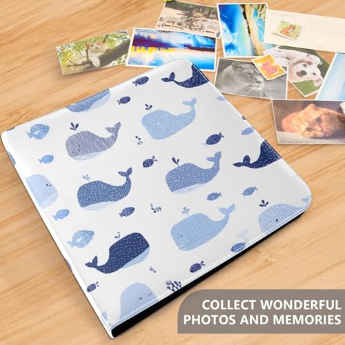 Álbumes de Fotos Autoadhesivos DIY, Álbum de Cuero PU con Tapa Dura para Scrapbooking, 40 Páginas, Ideal para Bodas, Viajes, Escuela y Familia miniatura 2