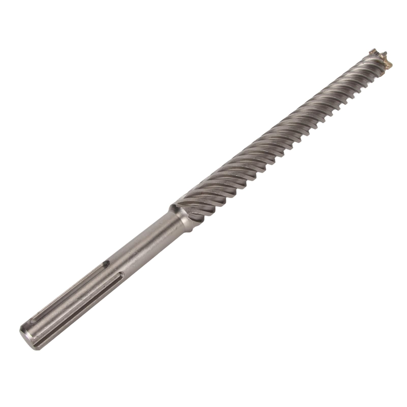 Broca de martillo perforador profesional Broca de impacto con punta de carburo cementado de 6 flautas para hormigón Ladrillo Piedra Mampostería Conector SDS MAXIMUM de alta