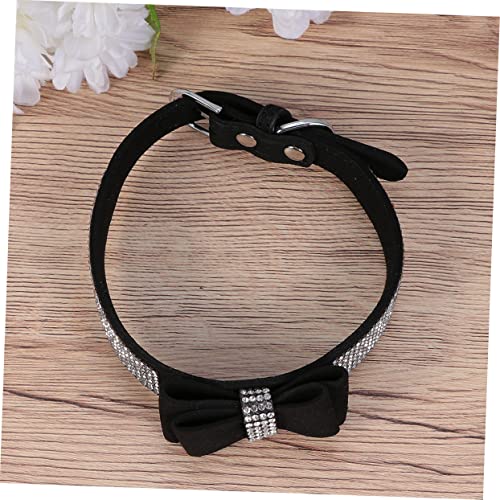 BESPORTBLE 1stück Haustier Fliege Mit Strass Für Hunde Und Verstellbares Bequemes XL Perfektes Accessoire Für Stilvolle Auftritte Und Fotos