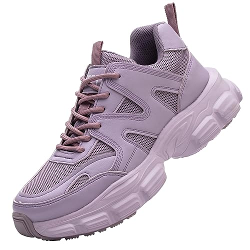 Zapatos deportivos antideslizantes con horma cómoda, ideales para correr y trabajar