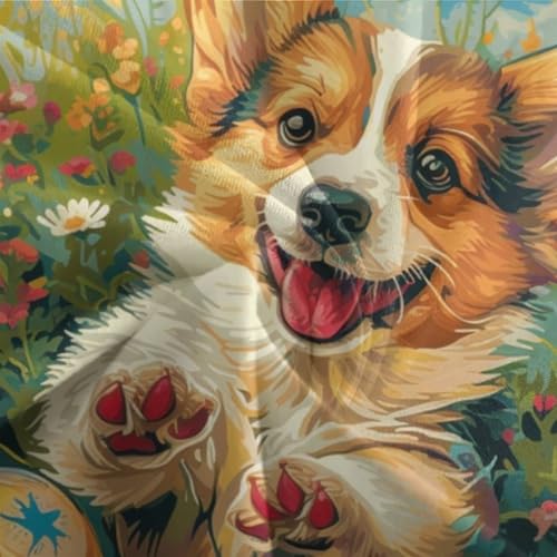 Parure de lit Corgi King size pour des nuits douces et cocooning - 7
