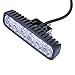 Produktbild Kaigeli® Arbeitslicht 18W LED Offroad Flutlicht Spotlight Reflektor Scheinwerfer Arbeitsscheinwerfer, 1600LM, IP67,12V 24V Flutlicht Weiß Per Set (2 Stück)