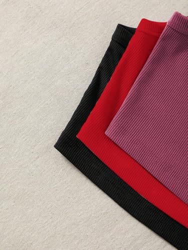 Image of Tops for Women Crop Top for Women's Tank Activewear Tee Sports Western Casual Cotton Camisole Pack of 3 Combo