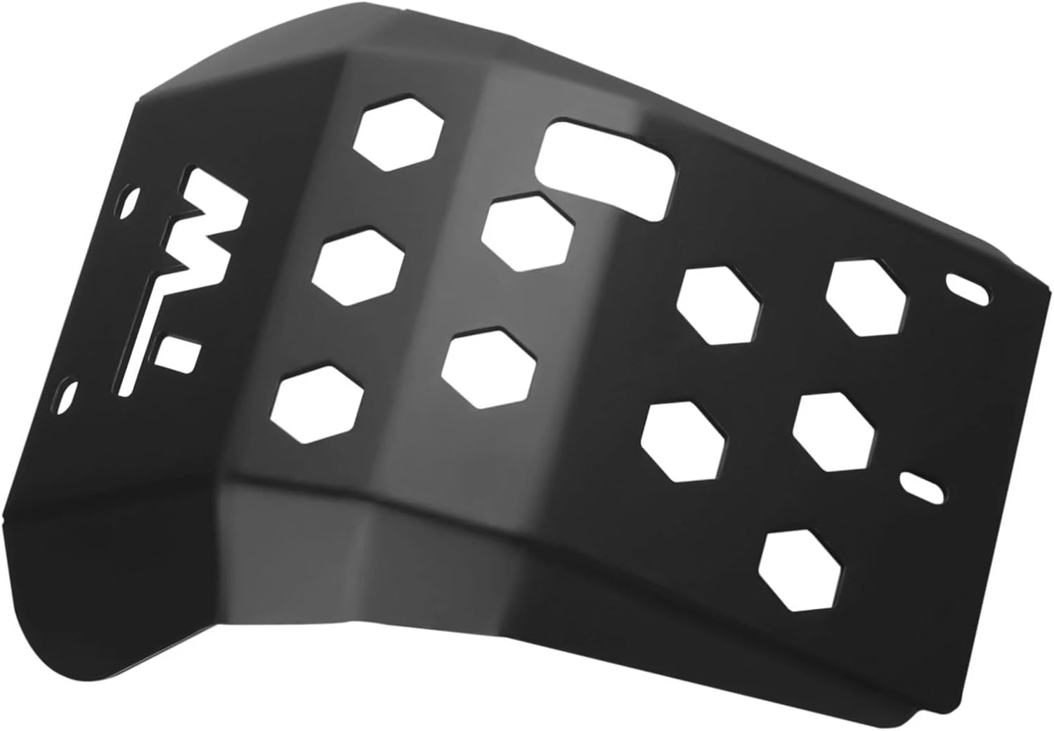 TW200 Skid Plate - Front Engine Bash Cover Guard Compatible with 1987-2025 TW 200 - Skidplate Thickness Enhancement with Engine Heat Dissipation Holes (Black)