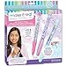 Produktbild Make It Real 2901326 Bastelset DIY Glitzerstifte, befüllbare Stifte selber Machen für Kinder ab 8 Jahren, Kreativset, Bastelset