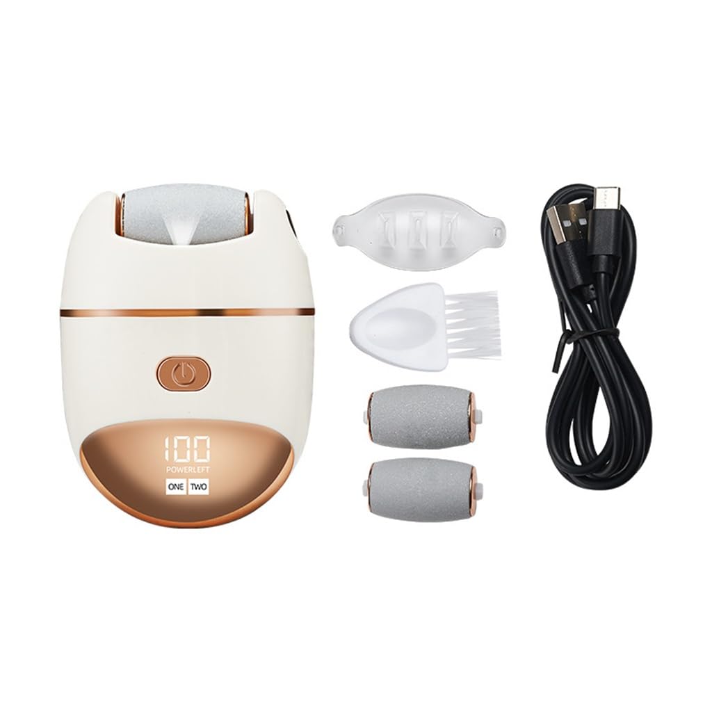 Digital Display Calluses Removal Mini Automatic Foot Trimmer Set(Onecolor)