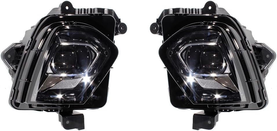 Headlight Headlamp Fit for Chevrolet Blazer 2022-2023 | DHL Air Shipment | Without Bulbs | Black Color (Left Side + Right Side)