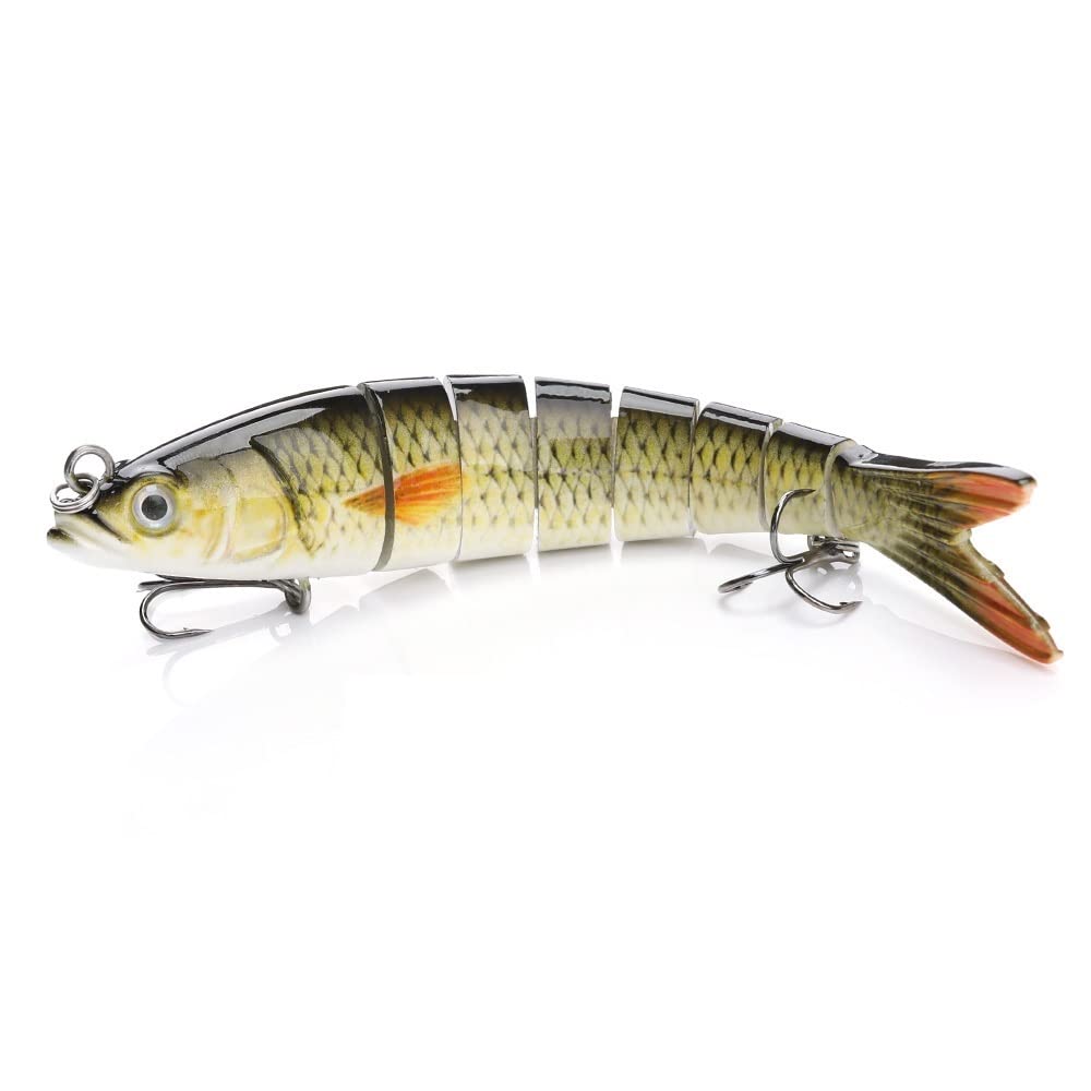 14 cm 23g S-Typ Schwimm sinkend Swimbait Topwater Köder Crankbait Popper River Fischereiköder (Color : 14cm 23g A1)