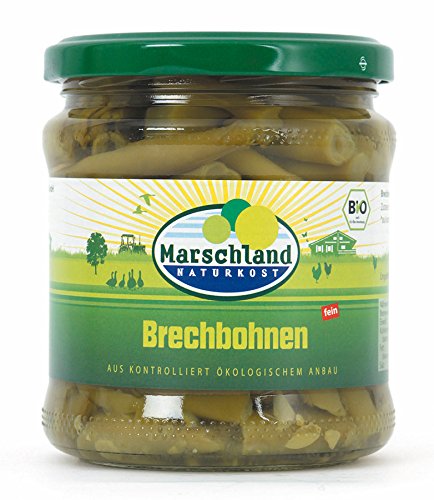 Marschland Grüne Brechbohnen, 6er Pack (6 x 370 g)