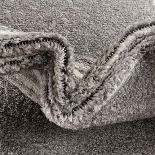 Tapete Unique Loom Kai Collection 99x366 cm Gris y Marfil miniatura 6
