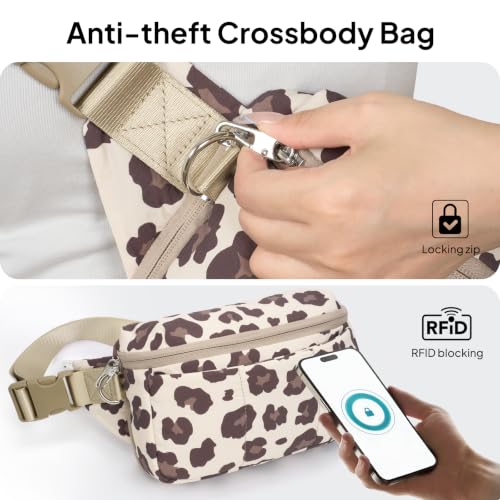 Image of TOPEAST Waist Pack 3.5L Fanny Packs with Water Bottle Holder