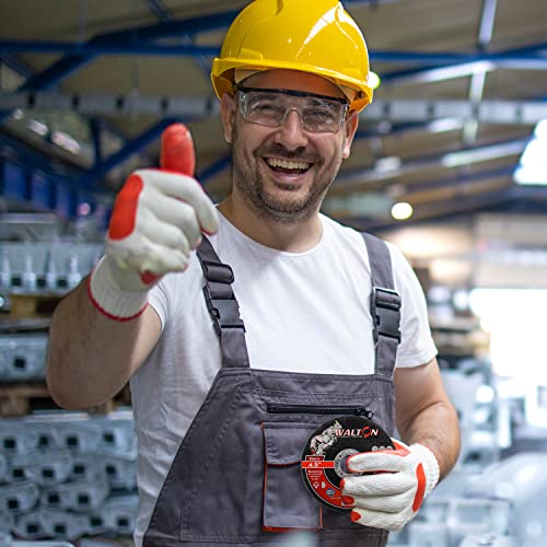 Walton Cut Off Wheels 50-Pack,4 1/2 Inch Cutting Disc，Metal & Stainless Steel Cutting Wheel For Angle Grinder,Thin Metal Cutting Disc(50Pcs 4 1/2 X0.04X7/8 Inch) #TOP6