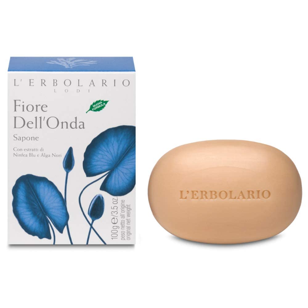L' Erbolario - FIORE DELL'ONDA - Confezione Regalo in Scatola Originale (Bagnoschiuma, Crema Corpo, Profumo, Sapone)