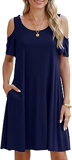 Trendy Cold Shoulder Dresses for Women