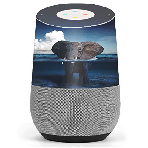 Skin Decal Vinyl Wrap for Google Home Stickers Skins Cover/Elephant Under Water