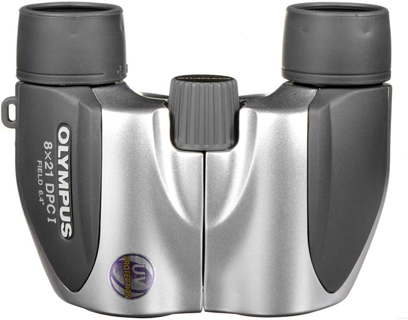 Olympus Roamer 8x21 DPC I Binocular (Silver)