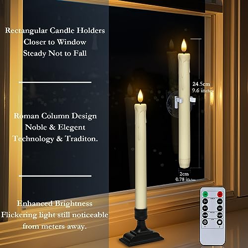 Homemory HLLGLYKSLHDZ-LST6 6 Pcs Window Candles thumb #1