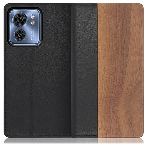 LOOF NATURE �{�v �V�R�� �蒠�^ �X�}�z�P�[�X for motorola edge 40 �p �P�[�X �J�o�[ �蒠�^�P�[�X �J�[�h���[ �}�O�l�b�g�t�� �x���g�Ȃ� [�ӓ�]
